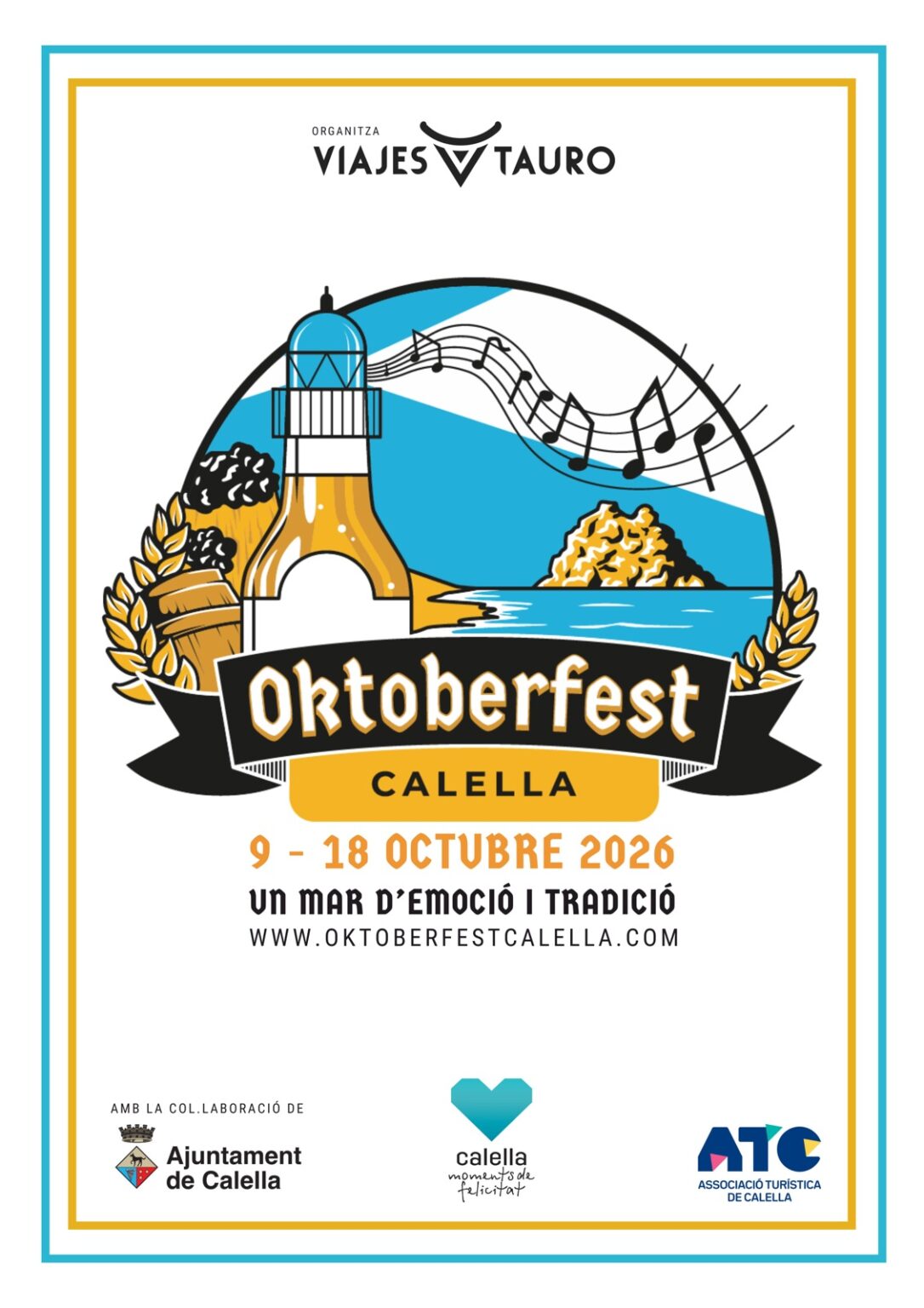 Cartell Oktoberfest Calella 2026